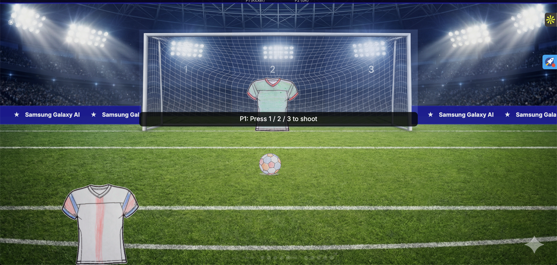Samsung Penalty Shootout